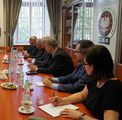Wizyta przedstawicieli Senatu Republiki Czeskiej w CBA
