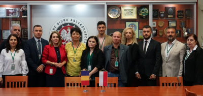 Delegacja z Rumunii w siedzibie CBA