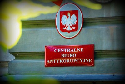 Tablica urzędowa CBA